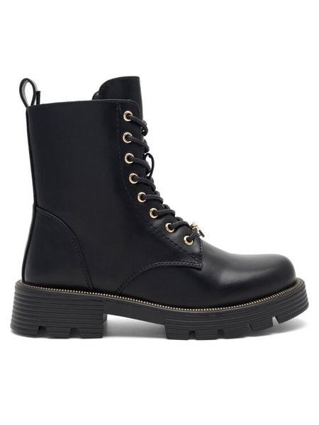 Nelli Blu Trapery CS6139-01 Czarny. Czarne kozaki dziewczęce Nelli Blu, bez wzorów, z syntetyku, bez obcasa. Za 149.99 zł.