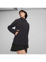 Puma Kurtka przeciwdeszczowa "RainCell" w kolorze czarnym rozmiar: XL. Czarne kurtki przeciwdeszczowe damskie Puma, xl, bez kaptura. Za 433.45 zł.