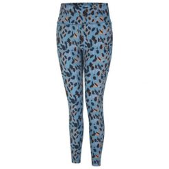 Damskie legginsy Dare 2B Influential Gym. Niebieskie legginsy damskie Dare 2b, bez wzorów, na fitness i siłownię. Za 227.00 zł.