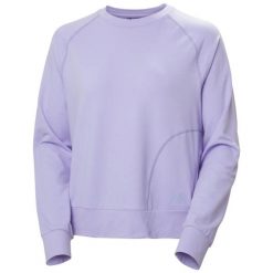 Bluza damska Helly Hansen Tyri. Fioletowe bluzy bez kaptura damskie Helly Hansen, l, z elastanu. Za 404.50 zł.