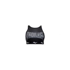 Biustonosz damski Everlast duran. Czarne biustonosze sportowe damskie Everlast, bez wzorów, z materiału. Za 147.50 zł.