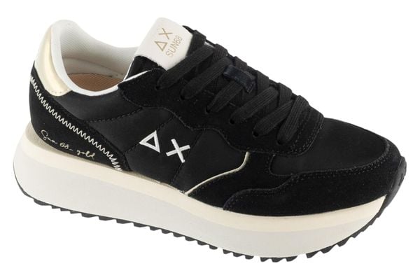 Buty sportowe Sneakersy damskie, Big Ally. Czarne buty sportowe na co dzień damskie SUN68, bez wzorów, z materiału, trekkingowe. Za 499.99 zł.