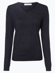 Vila Sweter Kobiety wiskoza niebieski, XL. Niebieskie swetry klasyczne damskie Vila, xl, z dzianiny, bez kołnierzyka. Za 149.95 zł.