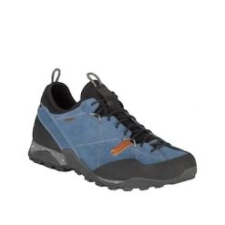 Buty turystyczne Aku Nativa GTX M Niebieskie. Niebieskie buty trekkingowe męskie Aku, z gore-texu, bez zapięcia, trekkingowe, gore-tex. Za 653.80 zł.