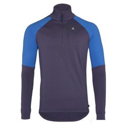Bluza do narciarstwa biegowego z półgolfem męska Silvini Marone MJ1900. Niebieskie bluzy bez kaptura męskie Silvini, m. Za 325.00 zł.