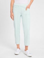 TONI spodnie materiałowe - Sue Kobiety zielony, 44. Zielone spodnie materiałowe damskie Toni, bez wzorów, z bawełny. Za 499.95 zł.