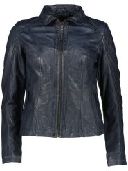 7eleven Skórzana kurtka "Pada" w kolorze granatowym rozmiar: 36. Niebieskie kurtki damskie 7eleven, bez wzorów, ze skóry, bez kaptura. Za 349.95 zł.
