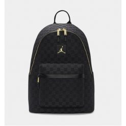 Plecak miejski Air Jordan Monogram Backpack Black Czarny - MA0758-023. Czarne plecaki damskie Jordan, bez wzorów. Za 573.85 zł.