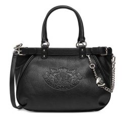 Torebka Juicy Couture. Czarne torebki klasyczne damskie Juicy Couture, bez wzorów, bez dodatków. Za 429.99 zł.