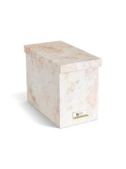 BigsoBox Pudełko "Johan" w kolorze beżowym na teczki - DIN A4 rozmiar: onesize. Brązowe aktówki damskie BigsoBox, z materiału. Za 197.63 zł.