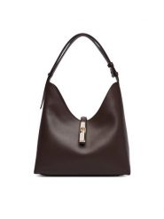 Furla Torebka Goccia M WB01499 BX3104 CN 2460S Brązowy ciemny. Brązowe torebki klasyczne damskie Furla, bez wzorów, ze skóry, bez dodatków. Za 1,349.00 zł.