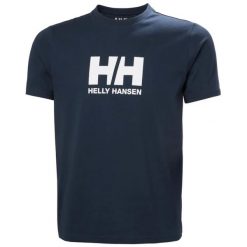 Koszulka Helly Hansen 3.0. Niebieskie t-shirty damskie Helly Hansen, l, bez wzorów, z bawełny, bez kołnierzyka. Za 188.50 zł.