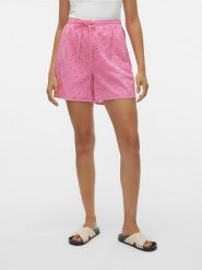 Vero Moda Szorty "Hay" w kolorze różowym rozmiar: S. Różowe szorty damskie Vero Moda, bez wzorów, z bawełny. Za 43.88 zł.