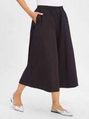 Msch Copenhagen Spodnie - MSCHLenna Kobiety Bawełna czarny, L. Czarne spodnie materiałowe damskie MSCH Copenhagen, bez wzorów, z bawełny. Za 229.95 zł.