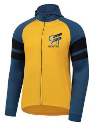 Protective Kurtka sportowa "Sugar" w kolorze żółto-morskim rozmiar: 5XL. Niebieskie kurtki outdoor męskie Protective, xl, bez wzorów, bez kaptura. Za 122.09 zł.