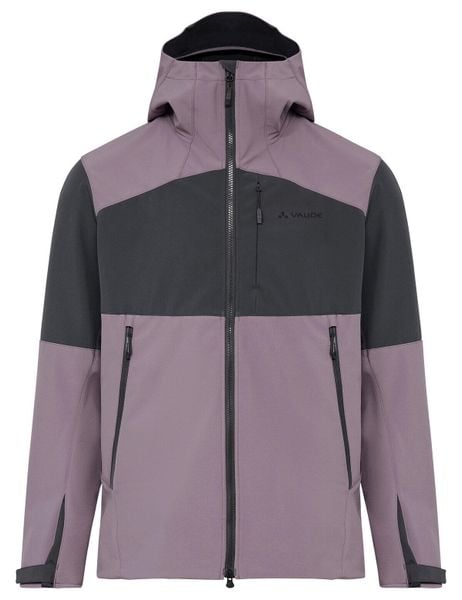 Kurtka softshellowa M Roccia Softshell Jacket. Czerwone kurtki męskie Vaude, m, bez wzorów, z materiału, z kapturem. Za 847.80 zł.