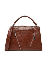 Badura Torebka EO-ALAIA-KQ29 Brązowy. Brązowe torebki klasyczne damskie Badura, bez wzorów, z materiału, bez dodatków. Za 209.99 zł.