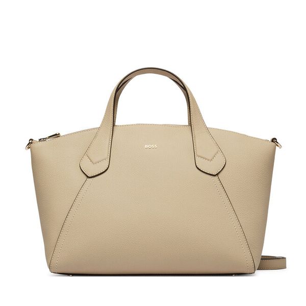 Torebka BOSS. Brązowe torebki klasyczne damskie Boss, bez wzorów, bez dodatków. Za 1,449.00 zł.