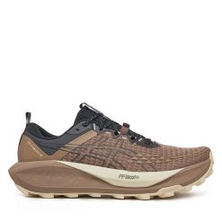 Buty do biegania Asics. Brązowe obuwie do biegania damskie Asics. Za 609.99 zł.