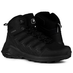 Buty męskie zimowe trekkingowe DK FOREST HIGH. Czarne buty trekkingowe męskie DK, na zimę, bez zapięcia. Za 199.00 zł.