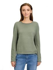 CARTOON Sweter w kolorze miętowym rozmiar: 40. Zielone swetry klasyczne damskie Cartoon, bez kołnierzyka. Za 86.99 zł.