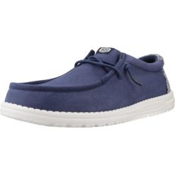 Buty HEY DUDE WALLY SURF WASH Niebieski. Niebieskie buty fitness męskie Hey dude, na fitness i siłownię. Za 302.90 zł.