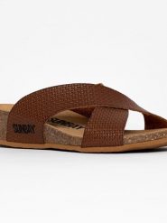 Sunbay Klapki "Brisbane" w kolorze brązowym na koturnie rozmiar: 38. Brązowe klapki damskie Sunbay, bez wzorów, bez obcasa, na koturnie. Za 176.95 zł.