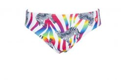 Kąpielówki slipy męskie na basen Arena Crazy Zebras Brief. Białe kąpielówki męskie Arena, m, bez wzorów, z materiału, na fitness i siłownię. Za 37.98 zł.