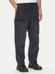 G-Star Raw Spodnie materiałowe Fatigue 3D D26196-D387 Granatowy Relaxed Fit. Niebieskie spodnie materiałowe męskie G-Star Raw, bez wzorów, z bawełny, retro. Za 439.99 zł.