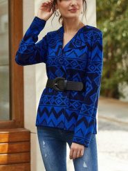 Milan Kiss Kardigan w kolorze niebieskim rozmiar: M. Niebieskie kardigany damskie Milan Kiss, m, bez wzorów, ze skóry. Za 187.52 zł.