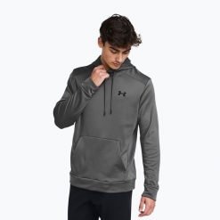 Bluza Under Armour Armour Fleece Hoodie. Szare bluzy bez kaptura męskie Under Armour. Za 149.99 zł.