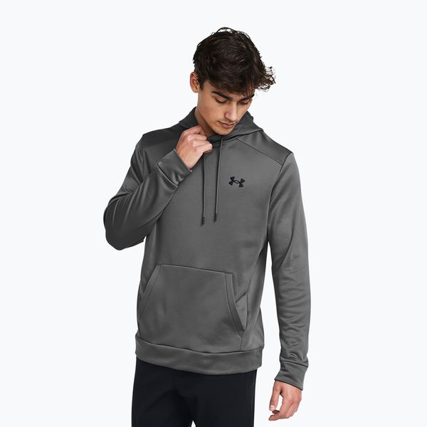 Bluza Under Armour Armour Fleece Hoodie. Szare bluzy bez kaptura męskie Under Armour. Za 149.99 zł.