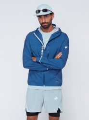 Mammut Kurtka funkcyjna "Aenergy TR HS" w kolorze niebieskim rozmiar: XXL. Niebieskie kurtki outdoor męskie Mammut, xxl, bez wzorów, z materiału, bez kaptura. Za 604.95 zł.