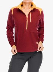 Bluza polarowa damska Fjallraven Vardag Lite Fleece. Czerwone bluzy z kapturem damskie Fjällräven, na lato, m, z materiału. Za 552.95 zł.