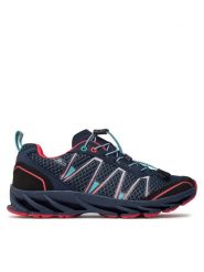 CMP Buty do biegania Kids Altak Trail Shoe 30Q9674J Granatowy. Niebieskie buty sportowe dziewczęce CMP, bez wzorów, z materiału, bez zapięcia. Za 169.99 zł.