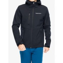 Kurtka softshell męska Hannah Briston. Szare kurtki męskie Hannah, m, bez wzorów, z softshellu, bez kaptura. Za 371.99 zł.