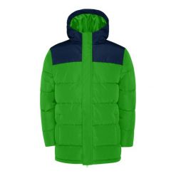 Kurtka Ocieplana Tallin Dla Dorosłych Unisex. Niebieskie kurtki damskie ROLY, m, bez wzorów, sportowe, bez kaptura. Za 213.99 zł.