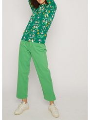 Blutsgeschwister Bluza "Scuba Dubameet me at the tennis court" w kolorze zielonym rozmiar: M. Zielone bluzy z kapturem damskie Blutsgeschwister, m, z bawełny. Za 175.67 zł.