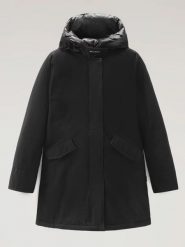 Woolrich Kurtka puchowa w kolorze czarnym rozmiar: S. Niebieskie kurtki damskie Woolrich, s, bez wzorów, z puchu, bez kaptura. Za 1,669.24 zł.