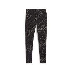 Damskie legginsy z grafiką ESS+ ANIMAL PUMA Black. Czarne legginsy damskie Puma, xs, bez wzorów. W wyprzedaży za 142.95 zł.