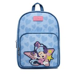 Plecak Mickey&Friends. Niebieskie plecaki damskie Mickey&Friends, bez wzorów, sportowe. Za 119.99 zł.