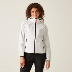 Bourde damski softshell. Białe kurtki softshell damskie Regatta, xl, bez wzorów, z materiału, bez kaptura. Za 139.99 zł.