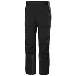Spodnie narciarskie cargo damskie Helly Hansen Switch 2.0. Czarne spodnie dresowe damskie Helly Hansen, na zimę, bez wzorów. W wyprzedaży za 799.00 zł.