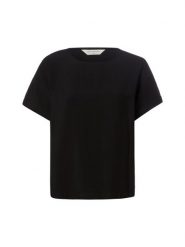 Msch Copenhagen Koszulka - MSCHBasina Kobiety czarny, S/M. Czarne t-shirty damskie MSCH Copenhagen, m, bez wzorów, z wiskozy, bez kołnierzyka. Za 229.95 zł.