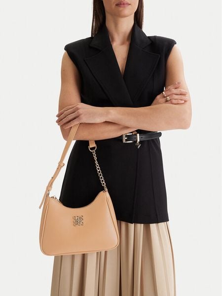 Nine West Torebka CEO-Valencia-LDA5356A Brązowy. Brązowe torebki klasyczne damskie Nine West, bez wzorów, bez dodatków. Za 159.99 zł.