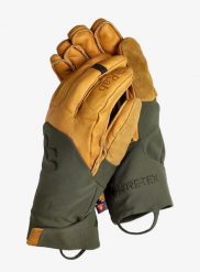 Rękawiczki skiturowe Rab Khroma Tour GTX Gloves. Brązowe rękawiczki damskie RAB, bez wzorów, z gore-texu. Za 560.99 zł.
