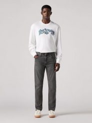 Levi's Dżinsy "512" - Slim Taper fit - w kolorze antracytowym rozmiar: W31/L32. Czarne jeansy męskie Levi's. Za 166.32 zł.