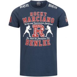 T-shirt o wąskim kroju Benlee Gymnasium. Niebieskie t-shirty męskie Benlee, m, bez wzorów, bez kołnierzyka. Za 179.50 zł.