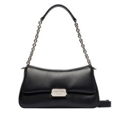 Torebka Emporio Armani. Czarne torebki klasyczne damskie Emporio Armani, bez wzorów, bez dodatków. Za 2,009.00 zł.