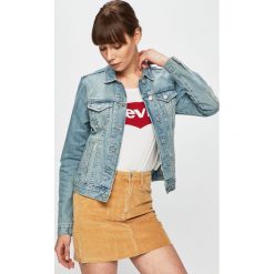 Tally Weijl - Kurtka. Niebieskie kurtki damskie TALLY WEIJL, bez wzorów, z bawełny, bez kaptura. W wyprzedaży za 89.90 zł.